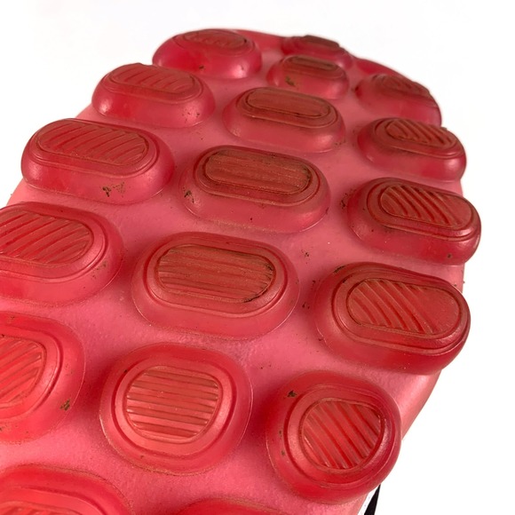 Sketchers Sketch-Air Running Shoes Womens Sz 7.5 Black Hot Pink Lace Up 11848 - Picture 8 of 16